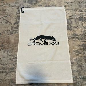 Grove Golf Florida Mj Jordan Grove XXIII 23 Exclusive Golf Towel Bag Clip 24x16”